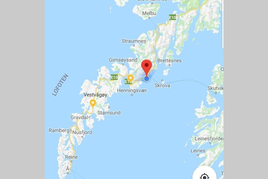 Nydelig Hytte I Kabelvag Lofoten Екстериор снимка